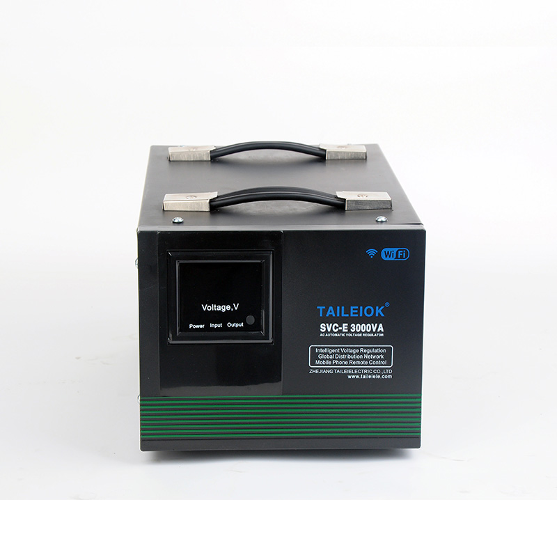 SVC-E 3000VA Remote control intelligent voltage stabilizer adopts WIFI