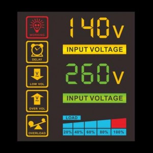 TLSH-10KVA Full Metal Wall Mounted Automatic Voltage Regulator 01