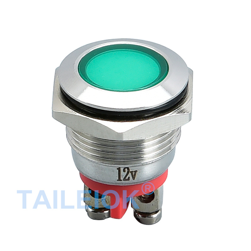 16mm Pilot Lamp Signal LED Indicator Lights With Screw Terminal