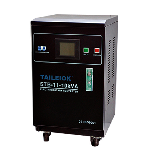 Servo SVC-5KVA/8KVA/10KVA/15KVA/20KVA/30KVA Single Phase Virtical Type Voltage Stabilizer LCD Meter